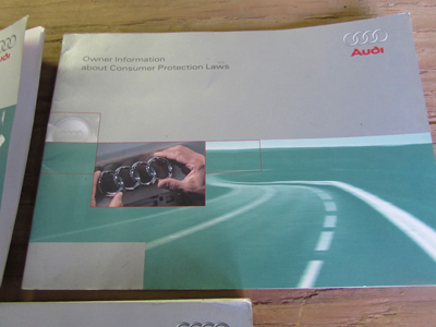 Audi TT Mk1 8N Owner's User's Manual Guide w/ Case7